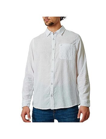 Camisa branca masculina kaporal motus