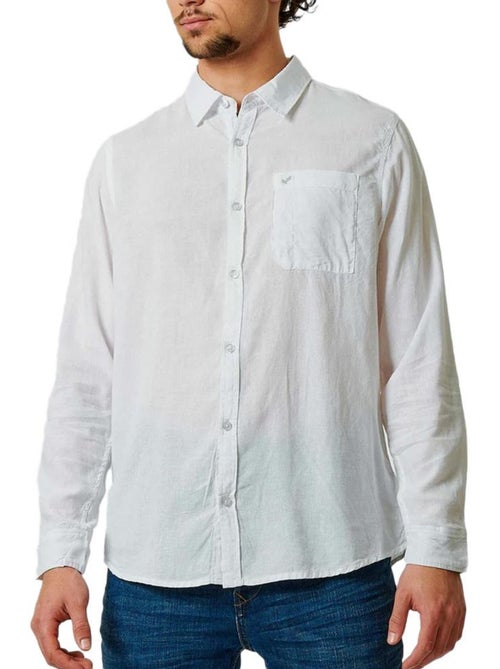 Camisa Branca Masculina Kaporal MOTUS - Kiabi Camisa Branca Masculina Kaporal MOTUS - Kiabi