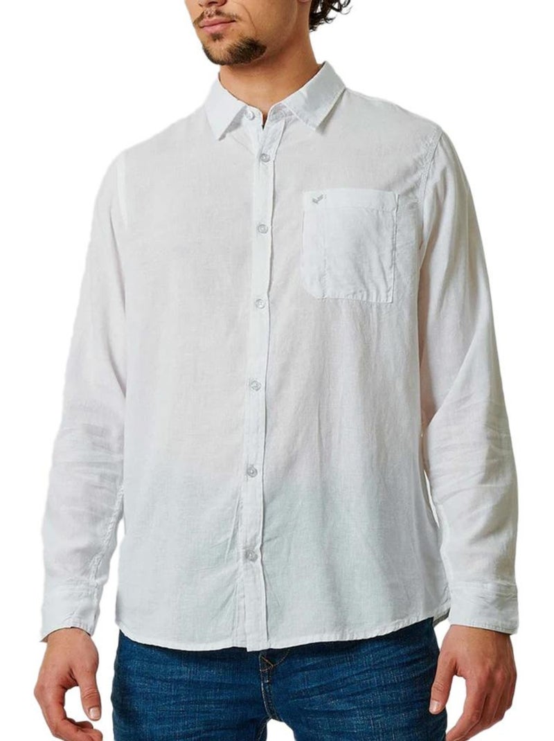 Camisa Branca Masculina Kaporal MOTUS Branco - Kiabi