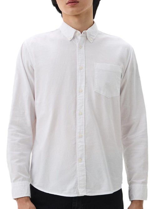 Camisa Branca Masculina Pepe Jeans Andrew - Kiabi Camisa Branca Masculina Pepe Jeans Andrew - Kiabi