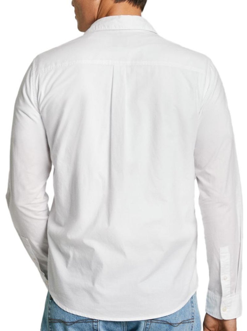 Camisa Branca Masculina Pepe Jeans Arnold Branco - Kiabi