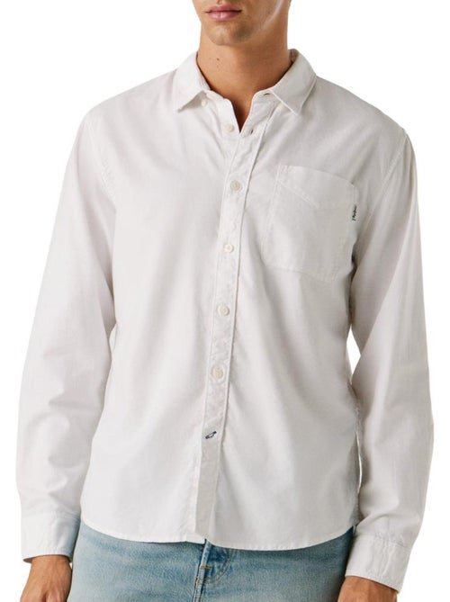 Camisa Branca Masculina Pepe Jeans Pjl M Nd - Kiabi Camisa Branca Masculina Pepe Jeans Pjl M Nd - Kiabi