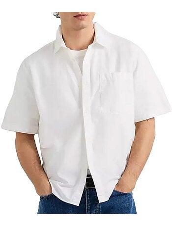 Camisa branca masculina pepe jeans pm3091285