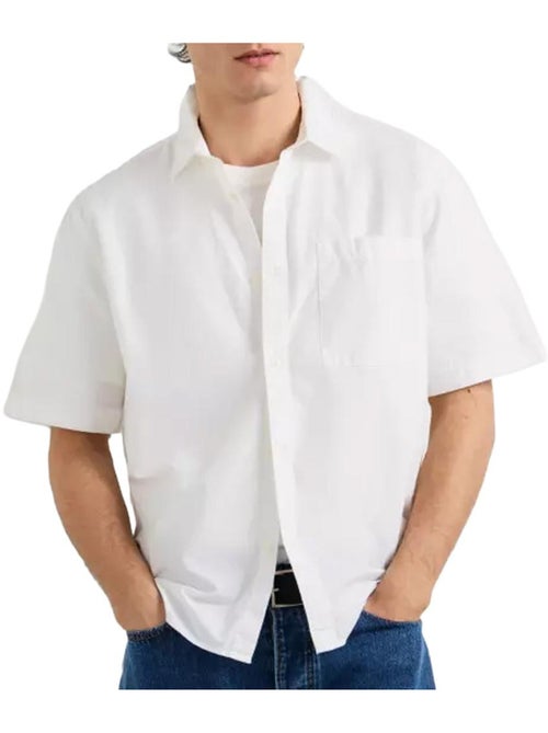 Camisa branca masculina pepe jeans pm3091285 - Kiabi Camisa branca masculina pepe jeans pm3091285 - Kiabi