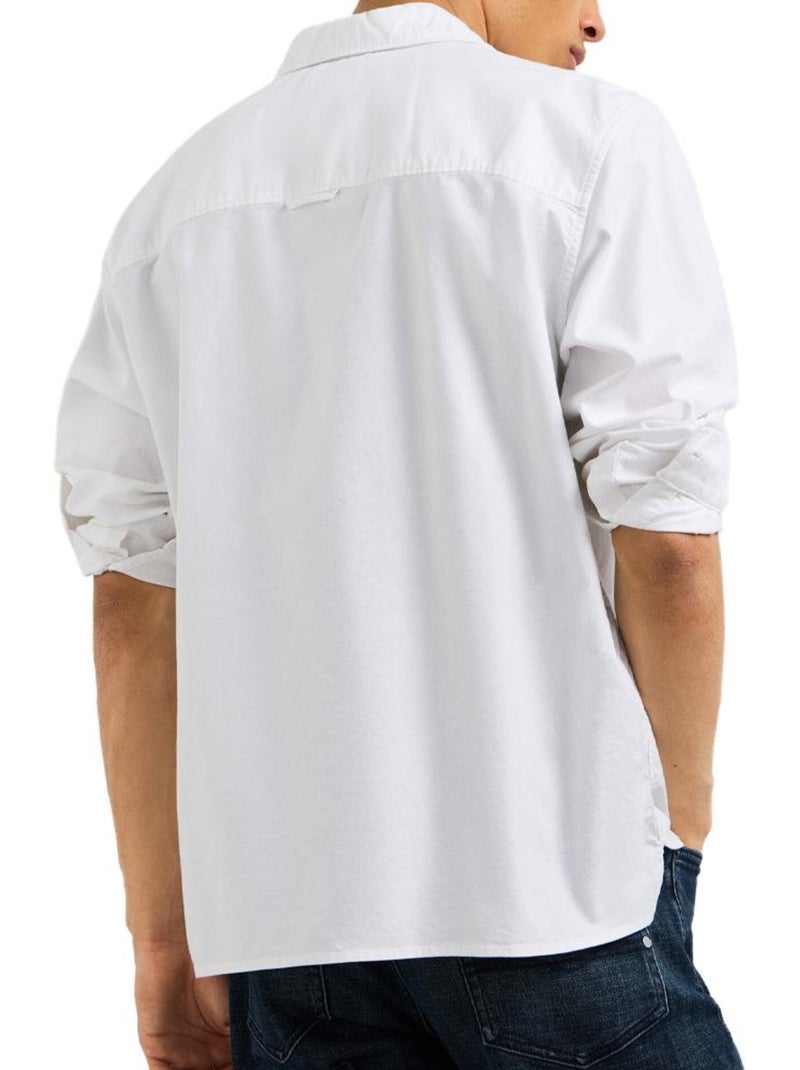 Camisa branca masculina pepe jeans randy Branco - Kiabi
