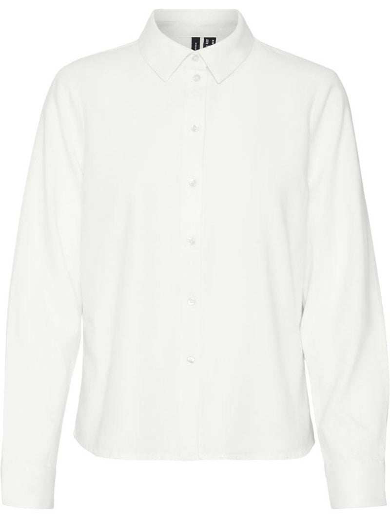 Camisa branca oxford vero moda ani para mulher Branco - Kiabi