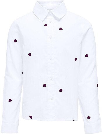 Camisa Branca para Menina Kids ONLY Koglina