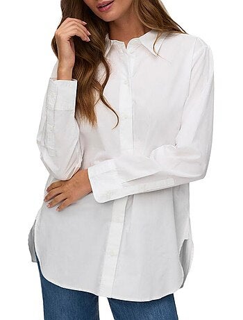 Chemise Elina Azul para Mulher Vero Moda