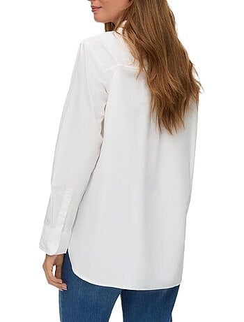 Chemise elina azul para mulher vero moda