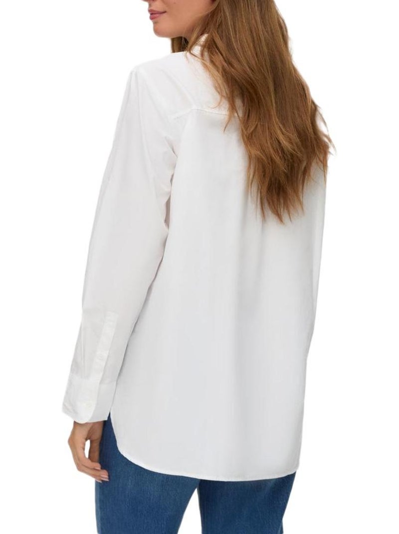 Camisa Branca Vero Moda Elina para Mulher Branco - Kiabi