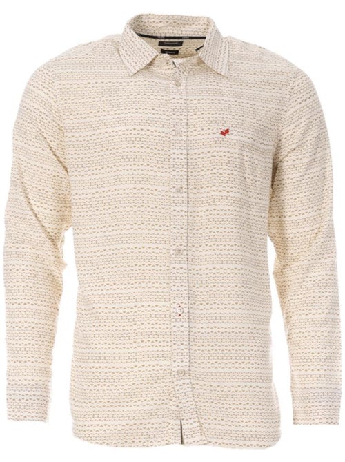 Camisa Branca/Bege para Homem Kaporal CARTE - Kiabi