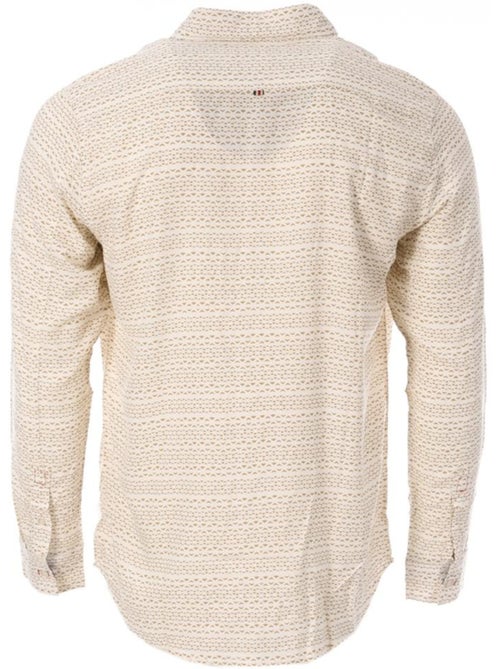 Camisa Branca/Bege para Homem Kaporal CARTE - Kiabi