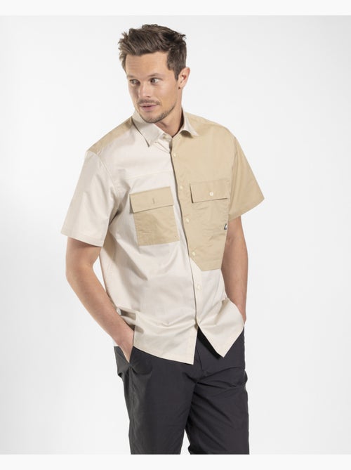 Camisa camp bege regular - Kiabi Camisa camp bege regular - Kiabi