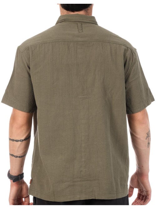 Camisa Caqui Masculina Kaporal BESTYE - Kiabi Camisa Caqui Masculina Kaporal BESTYE - Kiabi