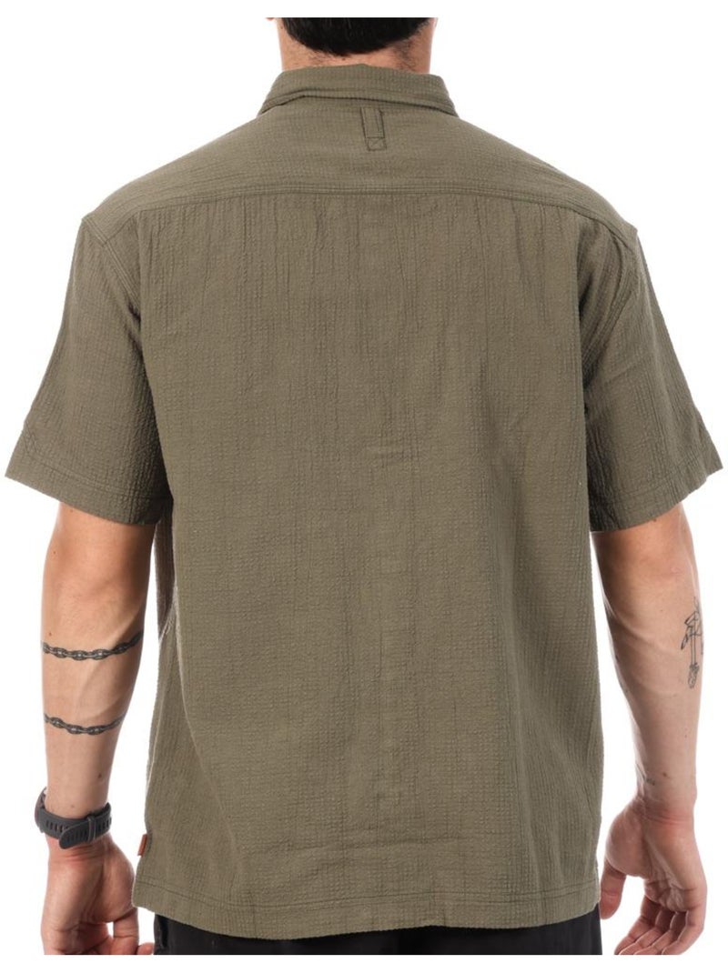 Camisa Caqui Masculina Kaporal BESTYE Verde cáqui claro - Kiabi