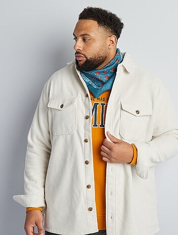 Camisa-casaco de flanela - Kiabi