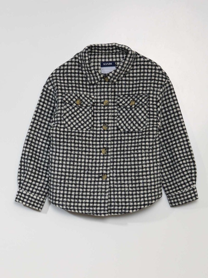Camisa-casaco PRETO - Kiabi