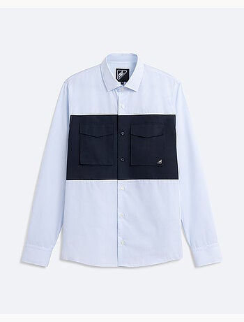 Camisa chapter azul regular