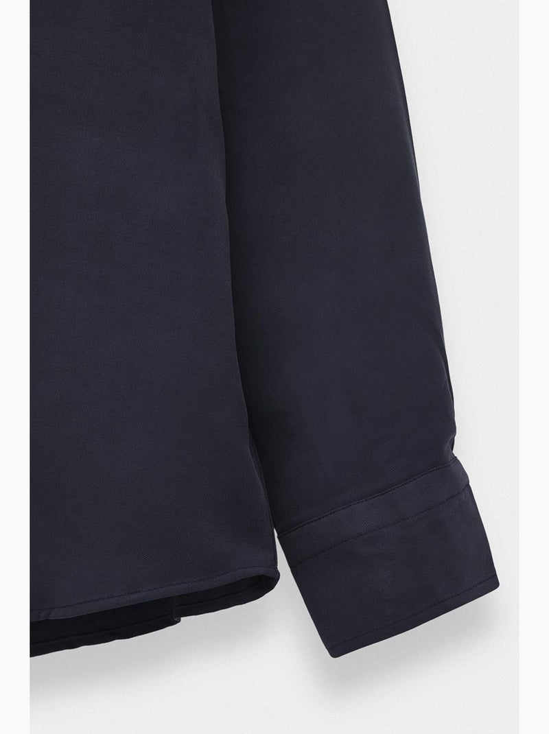 Camisa clássica giesto Azul-marinho - Kiabi