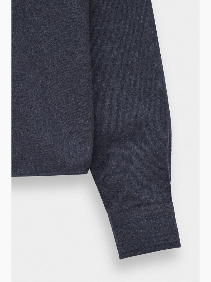 Camisa clássica giesto Cinza-preto - Kiabi