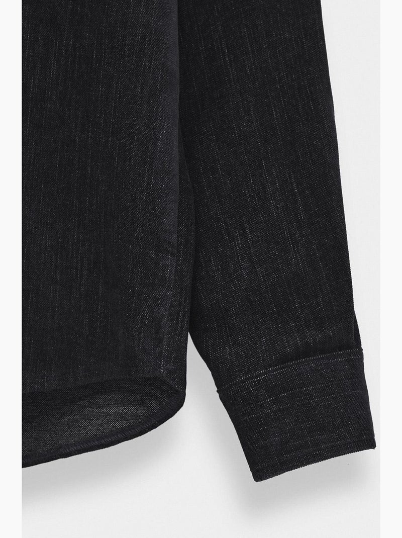 Camisa clássica giesto Preto - Kiabi