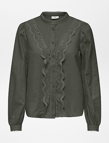 Camisa com bordados 'JDY'