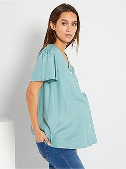 Camisa com botões - Kiabi