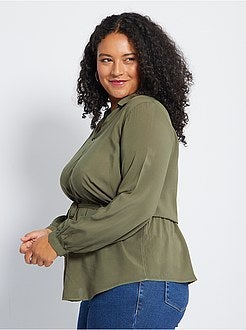 Camisa com botões - Kiabi