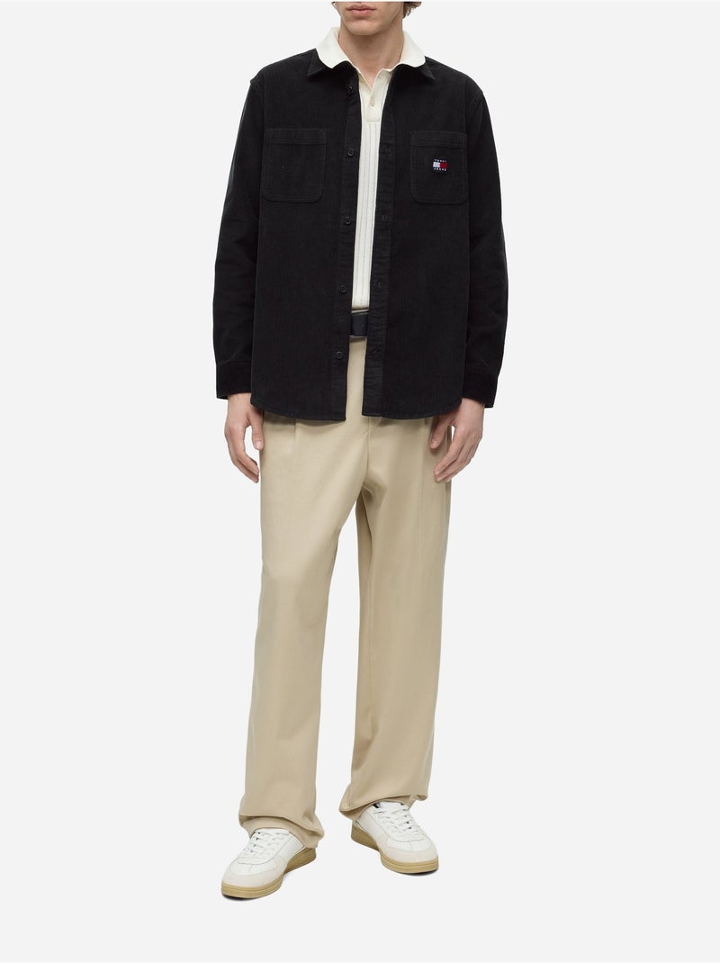 Camisa com colarinho de botões - tommy jeans Preto - Kiabi