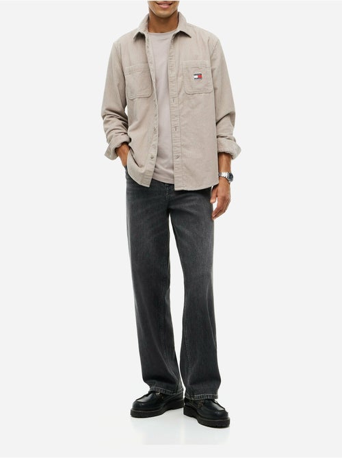 Camisa com colarinho de botões - tommy jeans - Kiabi Camisa com colarinho de botões - tommy jeans - Kiabi
