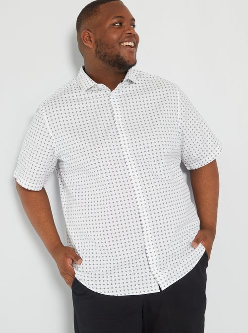 Camisa com estampado fantasia - Kiabi