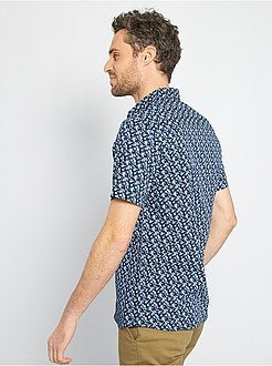 Camisa com estampado floral - Kiabi