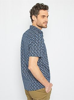 Camisa com estampado floral - Kiabi