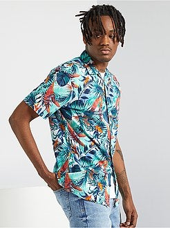 Camisa com flores - Kiabi