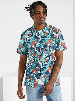 Camisa com flores - Kiabi