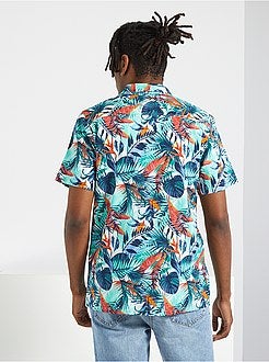 Camisa com flores - Kiabi