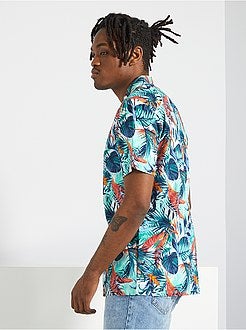 Camisa com flores - Kiabi