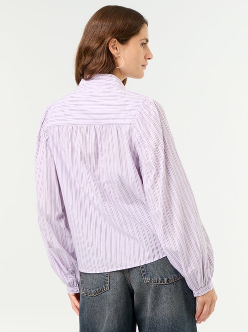 Camisa com gola abotoada - Kiabi Camisa com gola abotoada - Kiabi