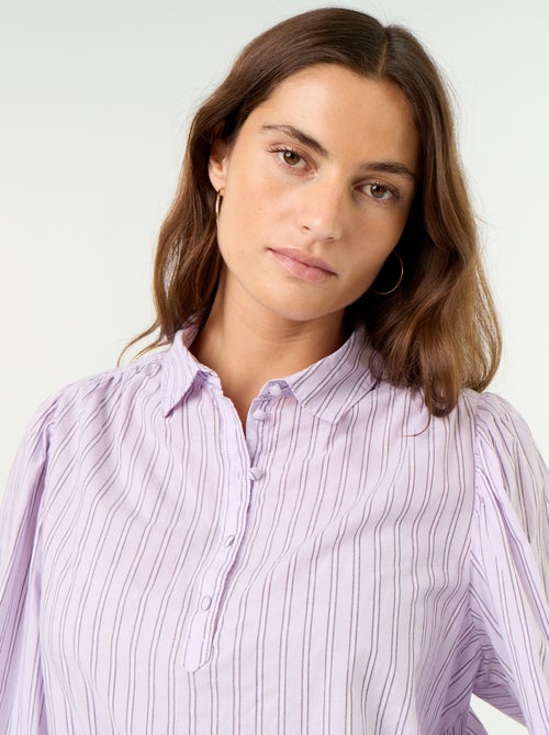 Camisa com gola abotoada - Kiabi Camisa com gola abotoada - Kiabi