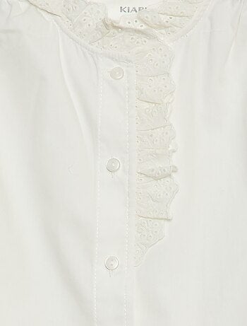 Camisa com Gola Fantasia