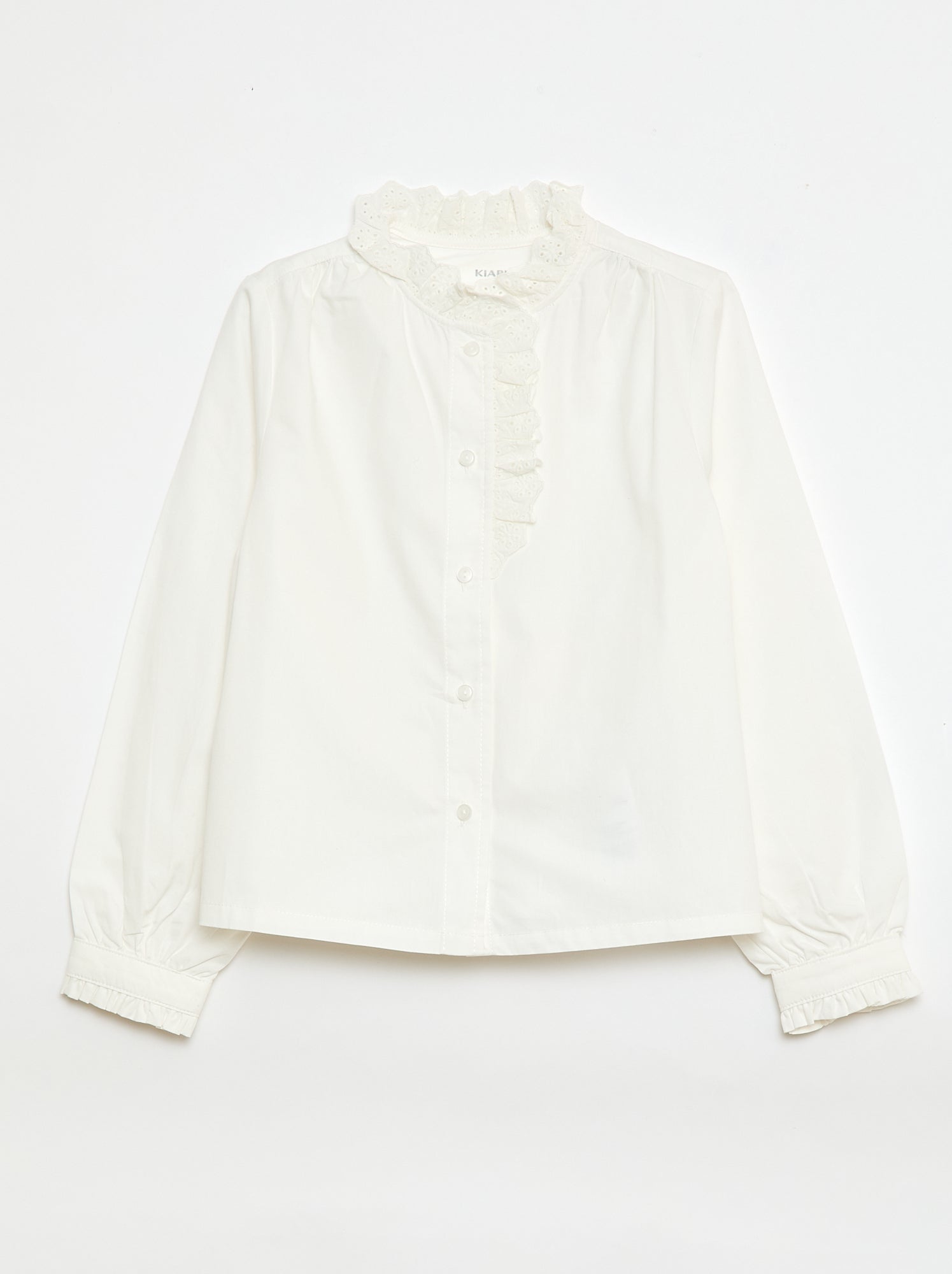 Camisa com Gola Fantasia