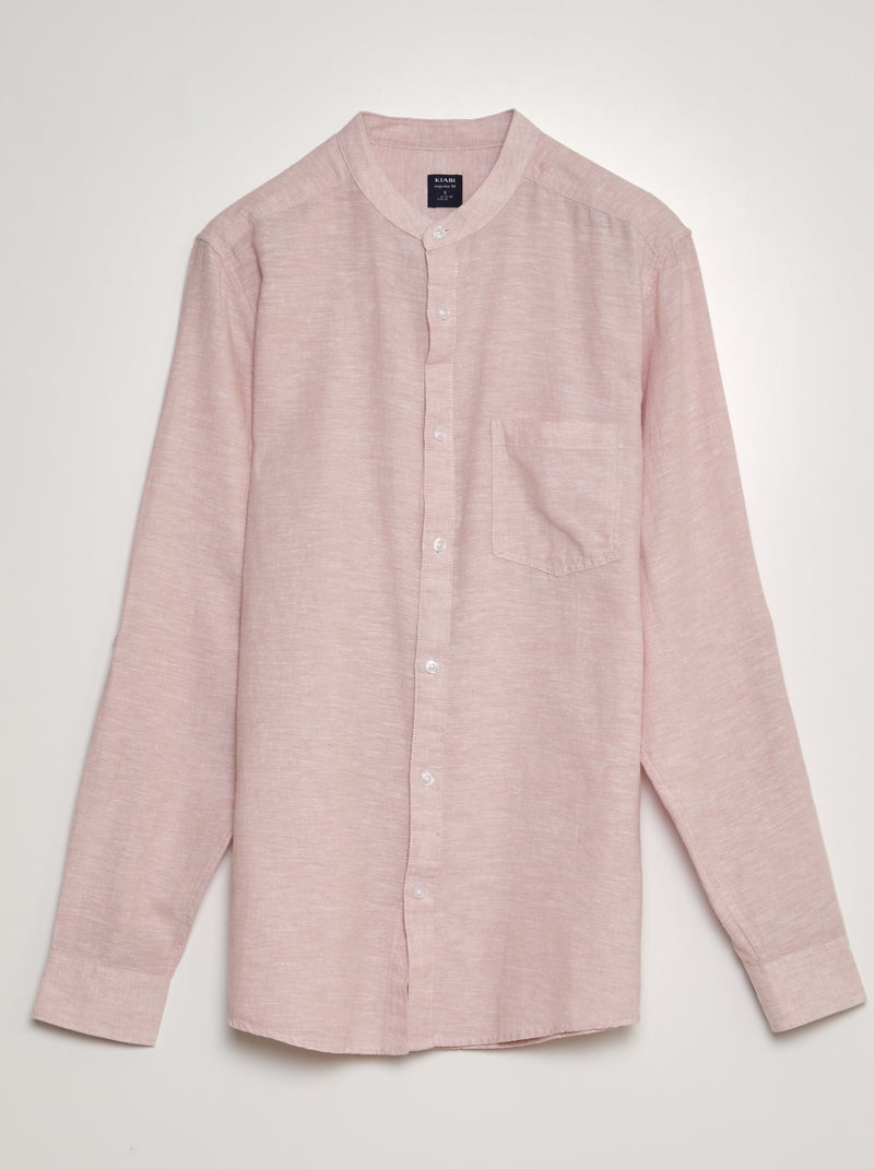 Camisa com gola mao VIOLETA - Kiabi