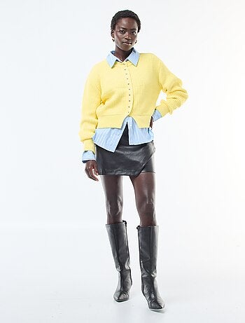 Camisa com linhas prateadas 'JDY'