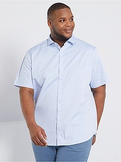 Camisa com micro motivo - Kiabi