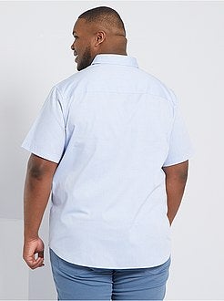 Camisa com micro motivo - Kiabi