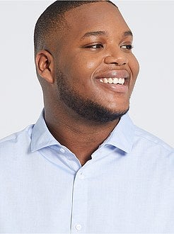 Camisa com micro motivo - Kiabi