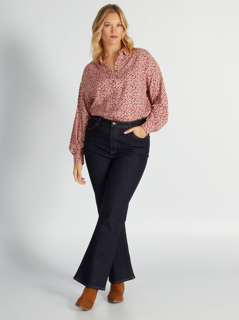 Camisa com motivo VERMELHO - Kiabi