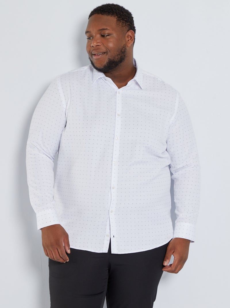 Camisa com motivos BRANCO - Kiabi
