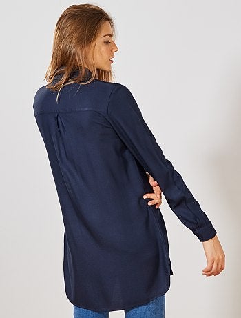 Camisa comprida estilo túnica - Kiabi