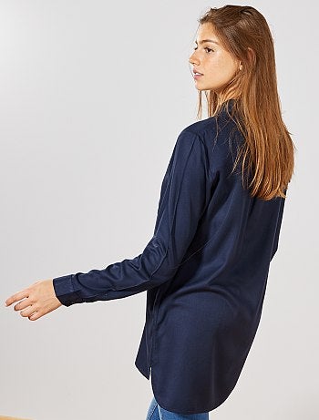 Camisa comprida estilo túnica - Kiabi